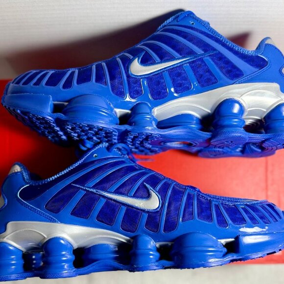 Nike Shox TL Hyper Royal Blue Metallic Silver AV3595-400 Sz: 12 | NWB no lid - Picture 7 of 10